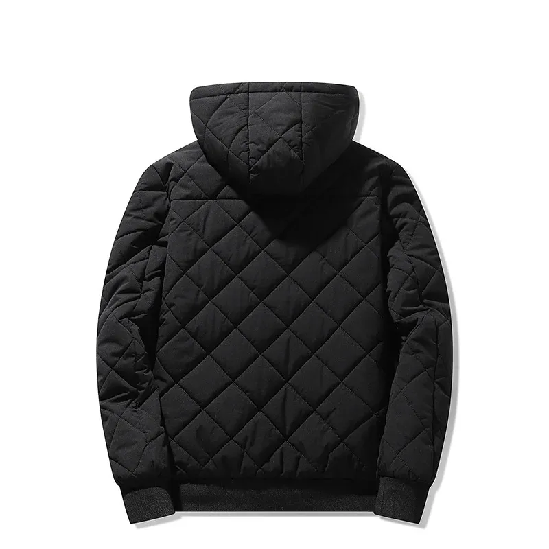 Zinvoss - Puffer Jacket Heren Gewatteerd met Capuchon, Warm, Winddicht & Casual Pasvorm